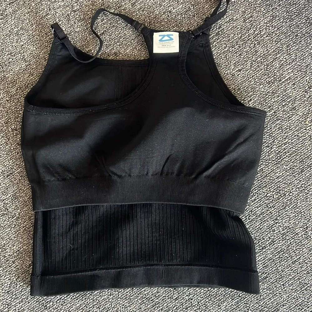 Zensah Compression Racerback Bra Tank XS/S New - Picture 6 of 7
